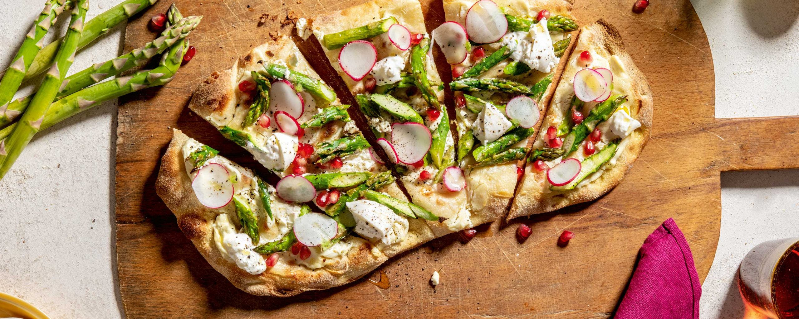 Pinsa und Pizza